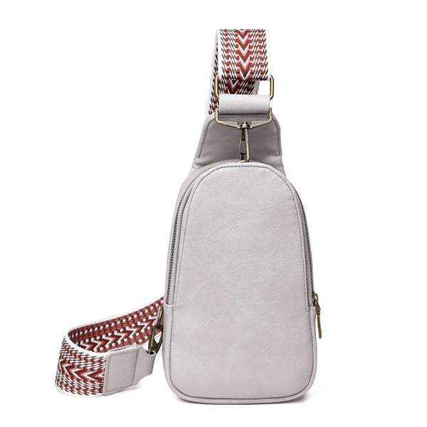 PU Crossbody Sling Backpack Bag