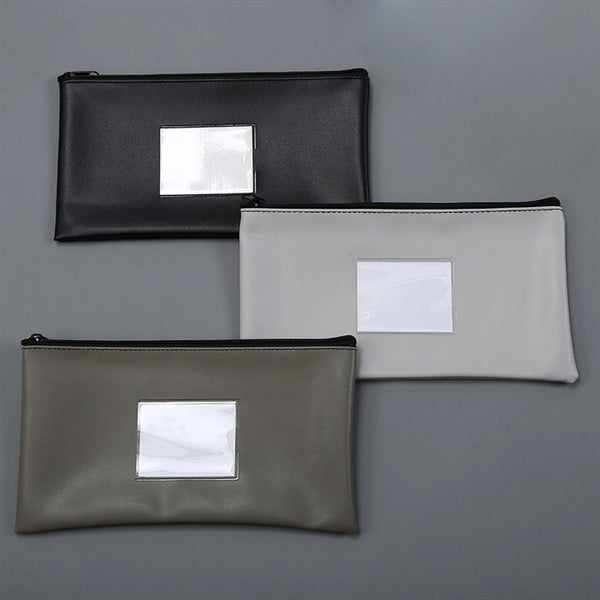 PU Leather Pencil Cases Pouch Bag with Zipper