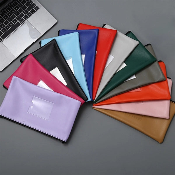 PU Leather Pencil Cases Pouch Bag with Zipper