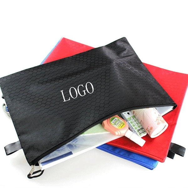 9.5''x6.7'' Waterproof Zipper Pencil Pouch