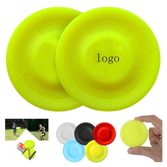 Creative Zip Chip Hand-Push Flying Disc