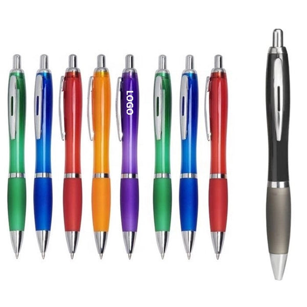 Trans Bright Curvy Pen