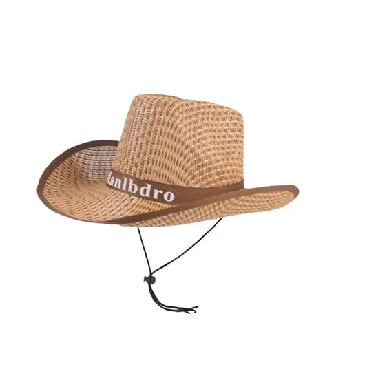 Shapeable Brim Straw Cowboy Hat