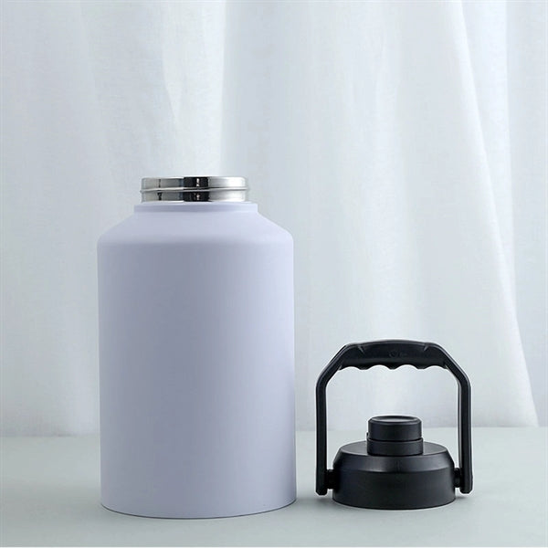 128oz 1 Gallon Stainless Steel Big Water Bottle Beer Jug