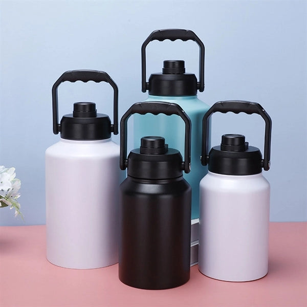128oz 1 Gallon Stainless Steel Big Water Bottle Beer Jug