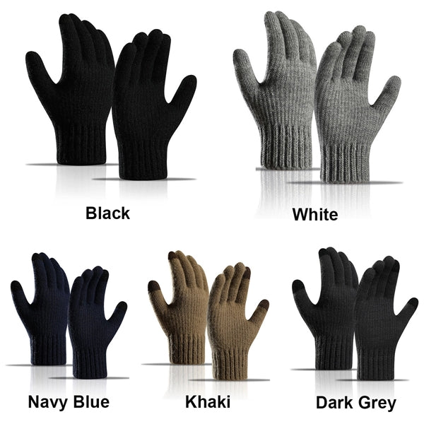 Winter Knit Touch Screen Gloves