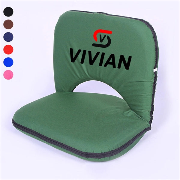 Stadium Reclining Bleacher Seat With Back Support Portable