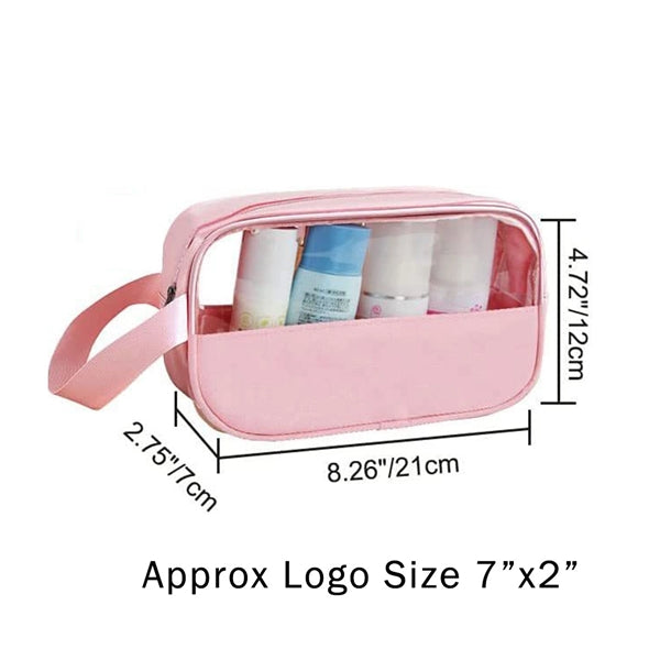 PU Waterproof Cosmetic Handbag