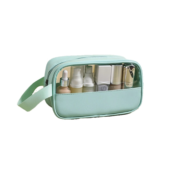 PU Waterproof Cosmetic Handbag