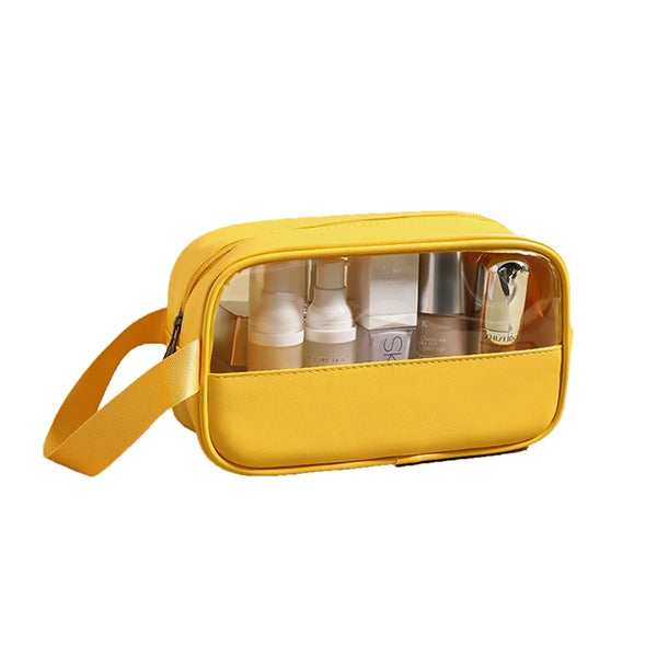 PU Waterproof Cosmetic Handbag