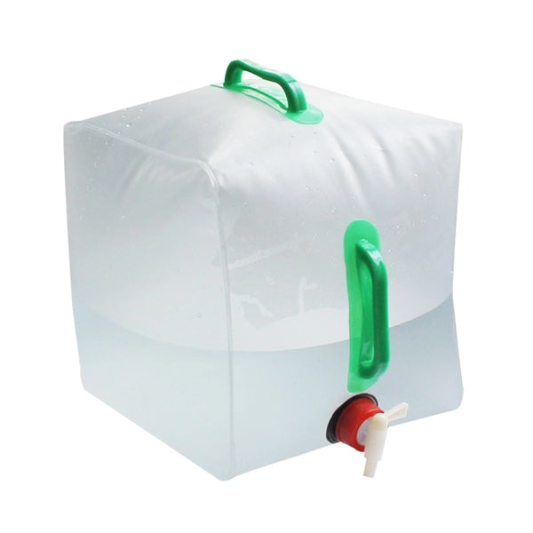 5 Gallon Collapsible Water Container With Spigot For Outdoor
