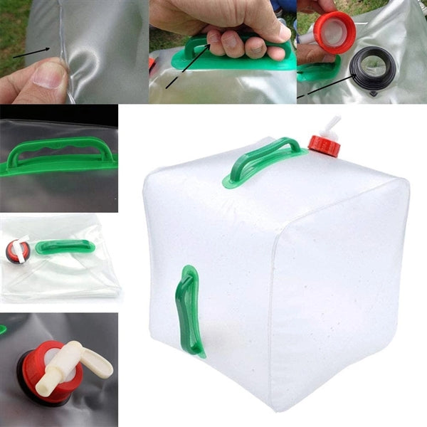 2.6 Gallon Collapsible Water Bag With Spigot