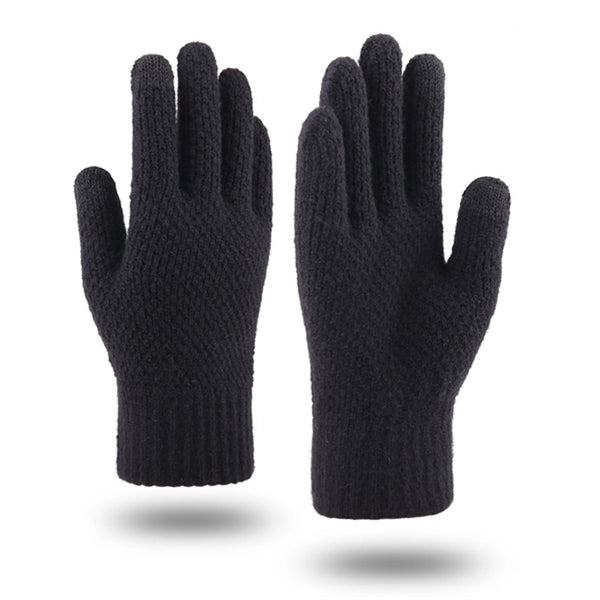 Fleece Thick Knitted Gloves
