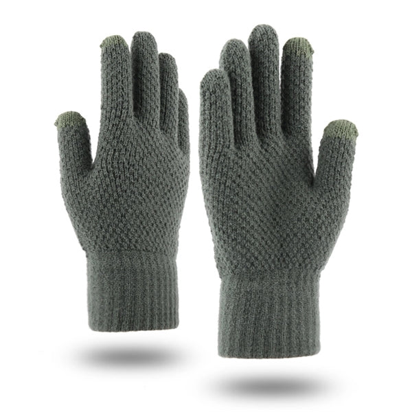 Fleece Thick Knitted Gloves