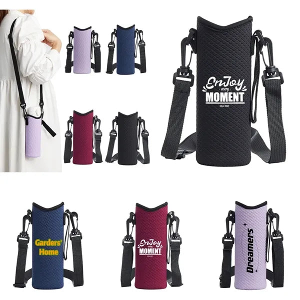 Neoprene Insulator Beverage Water Bottle Sleeve
