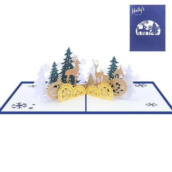 3D Exquisite Christmas Cards