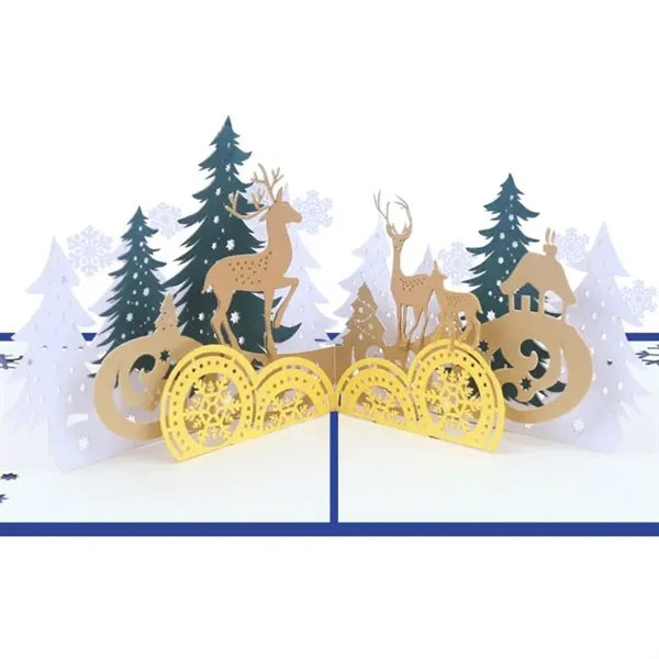 3D Exquisite Christmas Cards