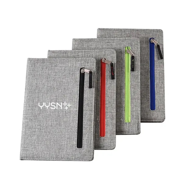 Front Zip Pocket Journal