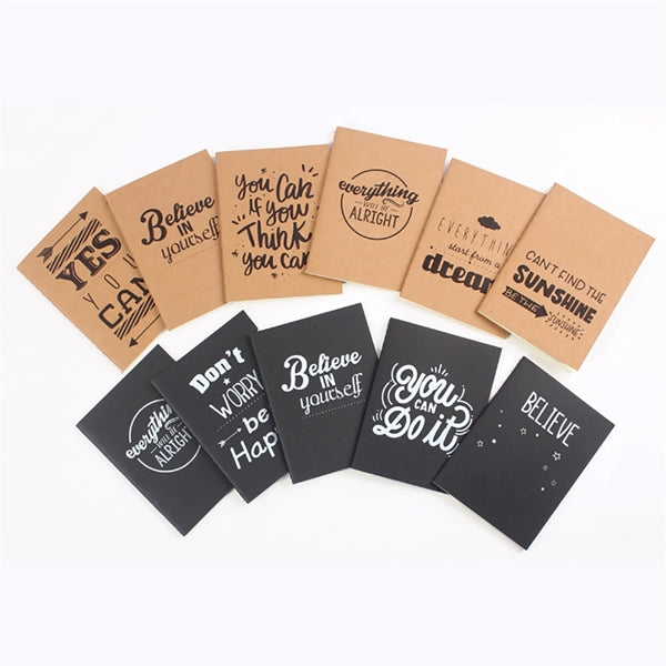 Logo A6 Kraft Paper Cover Small Book
