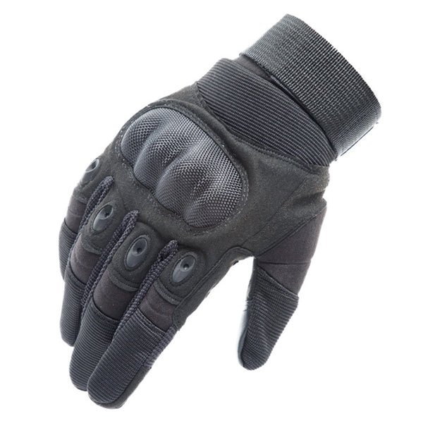 Touch Capable Combat Gloves with Hard Knuckle