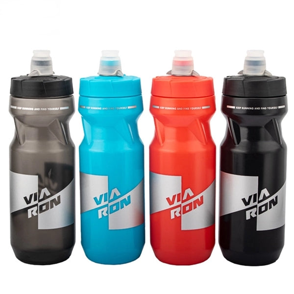 22 OZ Outdoor Bike Water Bottle With Push Cap