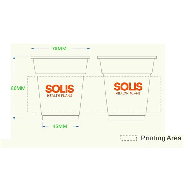 8OZ-78MM Custom PLA Cold Cup