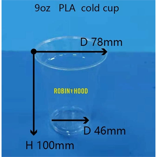 9OZ-78MM Custom PLA Cold Cup