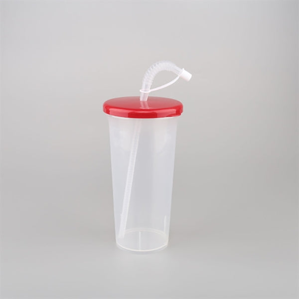 32 oz Sports Sipper Tumbler With Lid & Straw