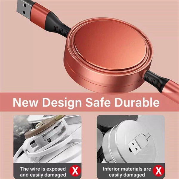 Amazon 3 In 1 Fast Charging Type C USB Cable