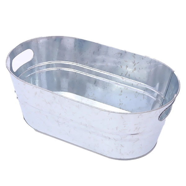 Galvanized Steel Oval Beverage Tub