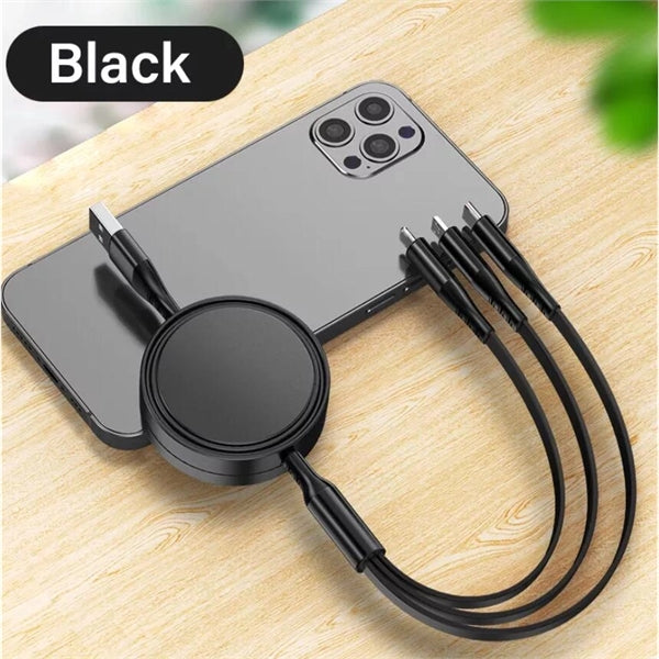 Multifunction 3 in 1 Type C USB Cable