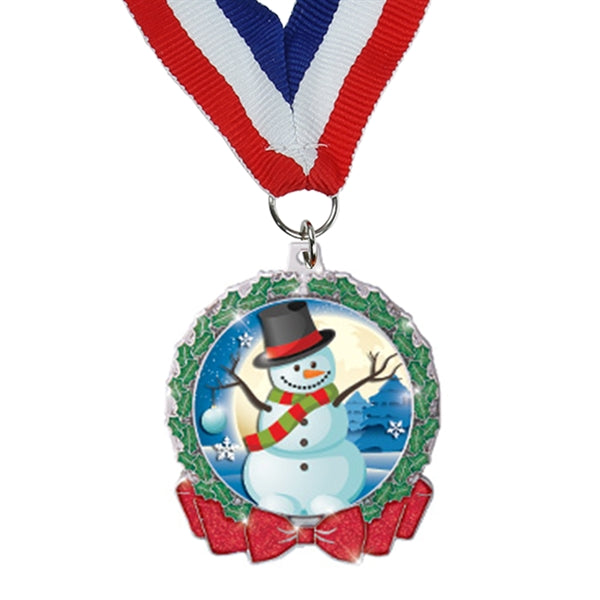 Iron Imitation Cloisonne Medal (Simports)
