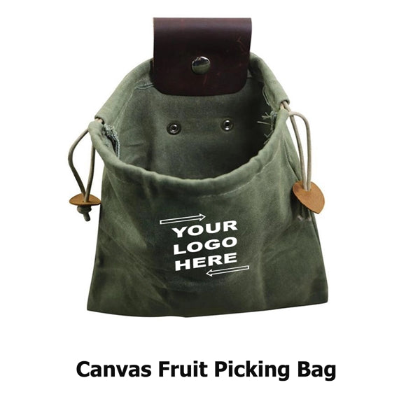 Collapsible Canvas Foraging Bag