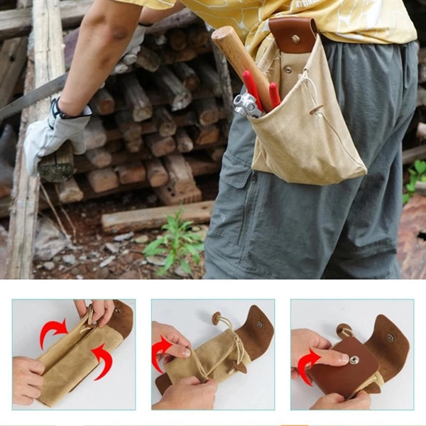 Collapsible Canvas Foraging Bag