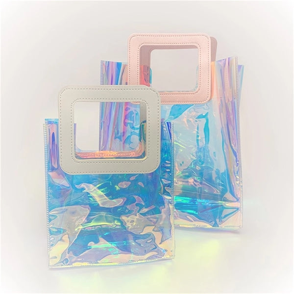 PVC Clear Transparent Bag With Handle