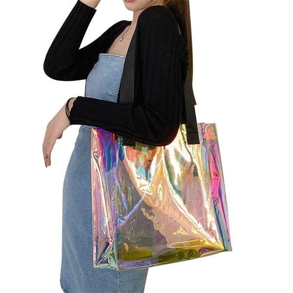 PVC Clear Transparent Bag With Handle