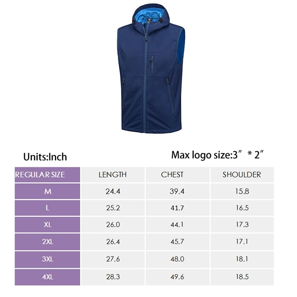 Lightweight Softshell Golf Vest