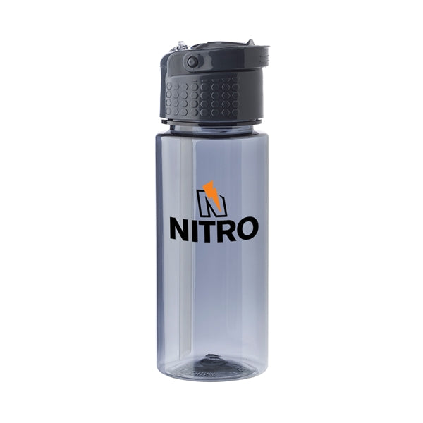 18 oz. Bonny Plastic Water Bottle (2 Color Imprint)