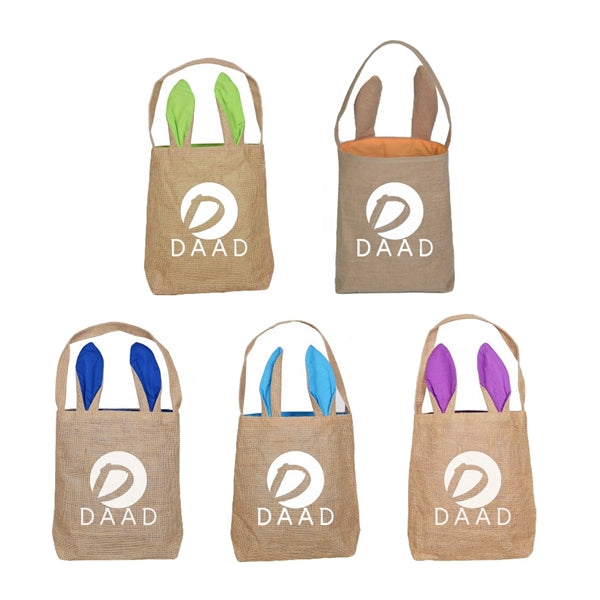 Easter Bunny Rabbit Ear Design Bag Basket