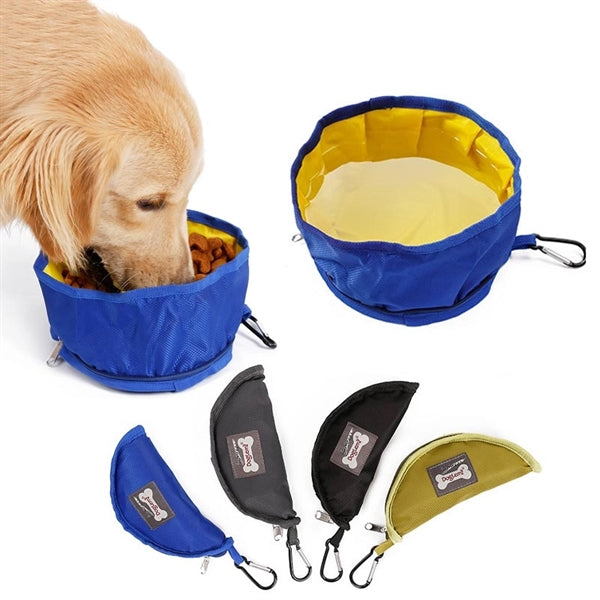 Folding Pet Travel Bowl