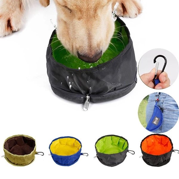 Folding Pet Travel Bowl