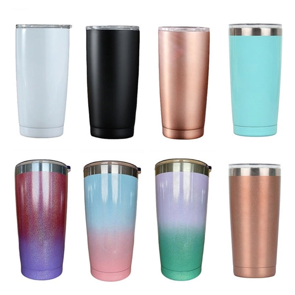 20oz Travel Tumbler With Lid Stainless Steel Vacuum Bottle