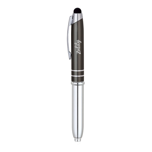 3-in-1 Metal Capped Ballpoint Pen