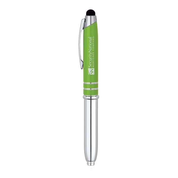3-in-1 Metal Capped Ballpoint Pen
