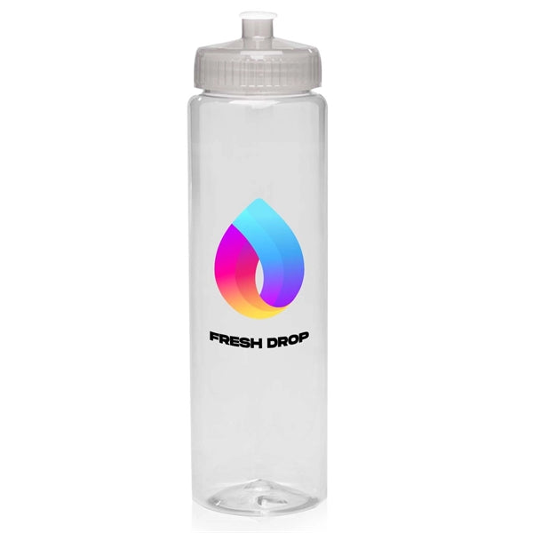 32 oz. Color Gloss Water Bottle (Full Color Imprint)