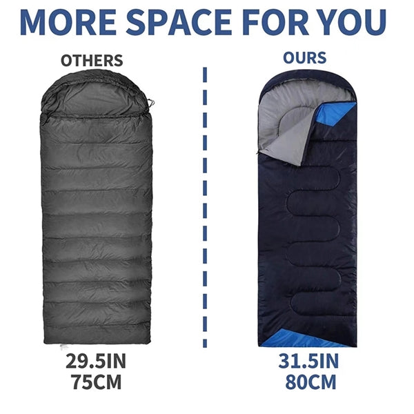 Sleeping Bags for Adults Camping Hiking Outdoor Travel