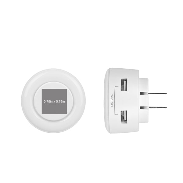 Lakeview LED Night Light Wall Charger - Simports