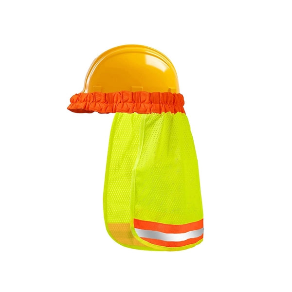 Reflective Neck Sun Shade Shawl For Hard Hat