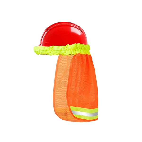 Reflective Neck Sun Shade Shawl For Hard Hat