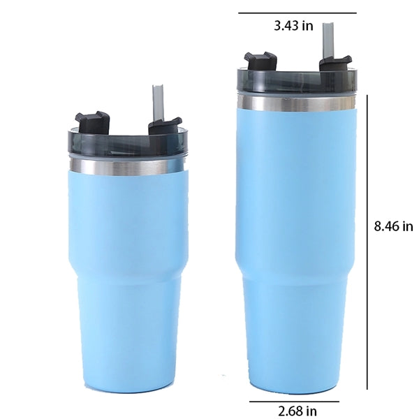 30oz Tumbler with Straw